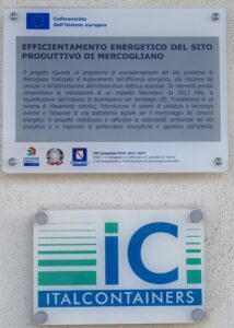 Targa Progetto PR Campania FESR